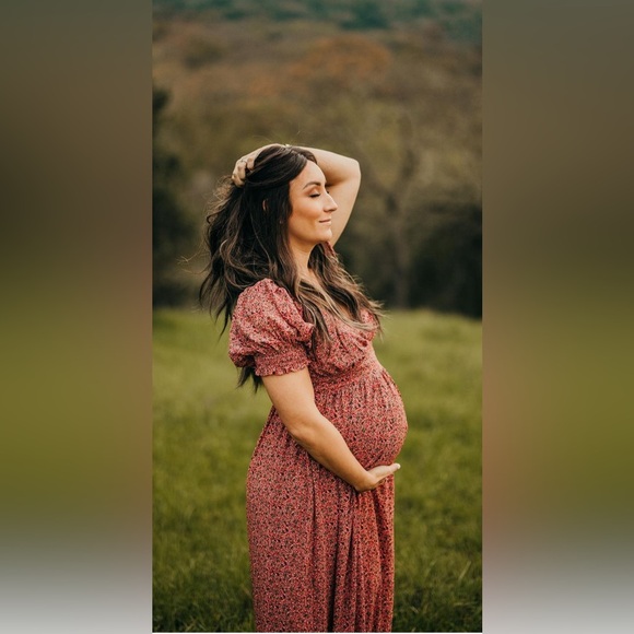 Pinkblush Dresses & Skirts - Punk Blush Maxi Maternity